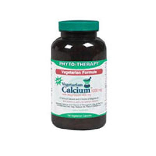 Phyto Therapy, Vegetable Calcium with Magnesium, 90 VCaps