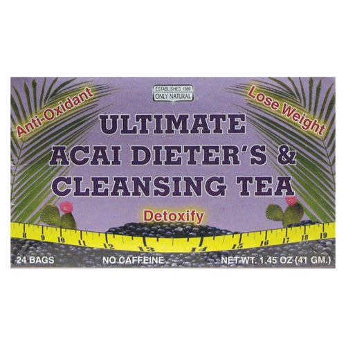 Only Natural, Acai Cleansing Diet Tea, 24 Bag