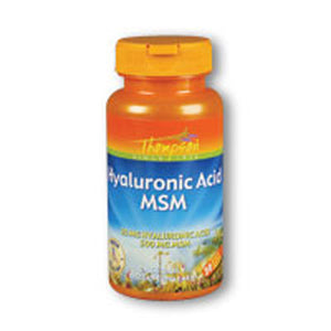 Thompson, Hyaluronic Acid + MSM, 30 enteric coated capsule