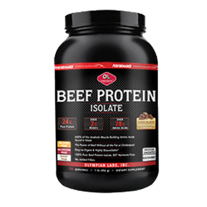 Olympian Labs, Beef Protein, chocolate, 1 lb