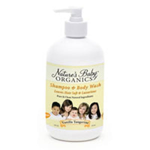 Nature's Baby Organics, Shampoo & Body Wash, Vanilla Tangerine 8 oz
