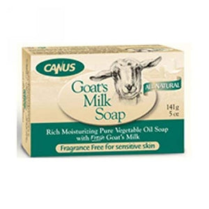 Canus Goats Milk, Goat's Milk Soap, Fragrance Free 5 oz