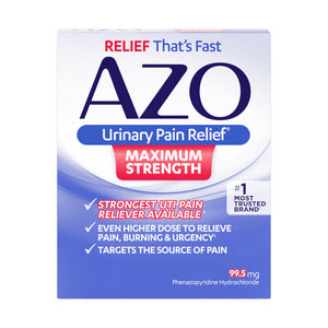 Azo, Azo Standard Maximum Strength Tablets For Urinary Pain Reliever, Count of 1