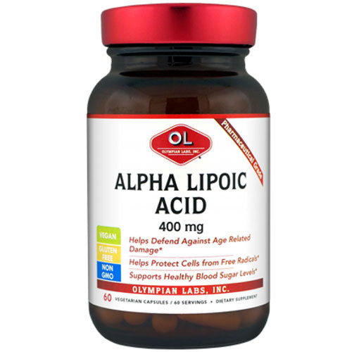 Olympian Labs, Alpha Lipoic Acid, 400 mg, 60 Caps