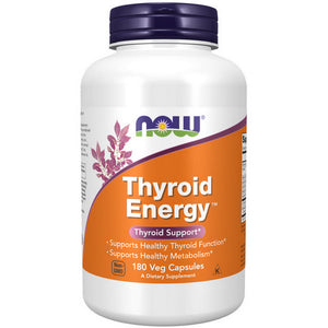 Now Foods, Thyroid Energy, 180 Vcaps