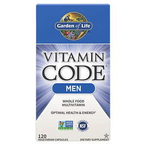 Garden of Life, Vitamin Code, Men's Formula 120 Caps
