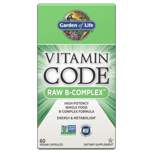 Garden of Life, Vitamin Code, Raw B Complex 60 Caps