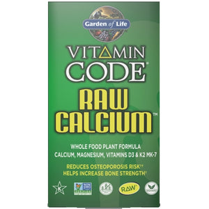 Garden of Life, Vitamin Code, Raw Calcium 60 Caps