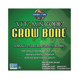 Garden of Life, Vitamin Code, Grow Bone System 1 Kit