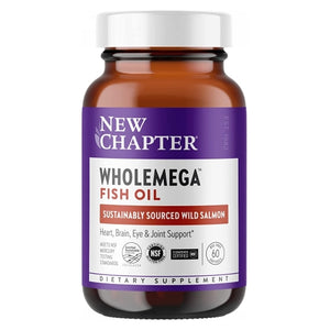 New Chapter, Wholemega, 1000 mg, 60 Softgels