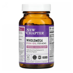 New Chapter, Wholemega, 500 mg, Prenatal 90 Softgels