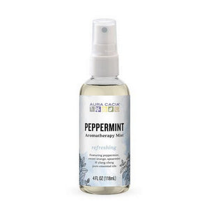 Aura Cacia, Harvest Aromatherapy Mist, Peppermint 4 oz