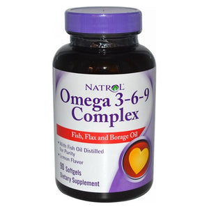 Omega 3-6-9 Complex 90 Softgels by Natrol