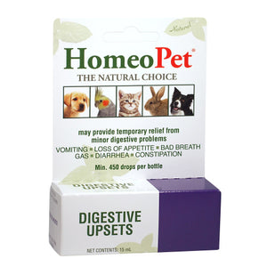 Digestive Upsets 15 ml by HomeoPet Solutions