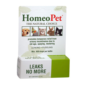 Leaks No More 15 ml by HomeoPet Solutions