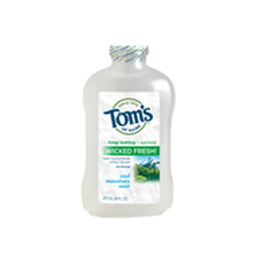 Tom's Of Maine, Long Lasting Wicked Fresh Mouthwash, Cool Mountain Mint 16 oz