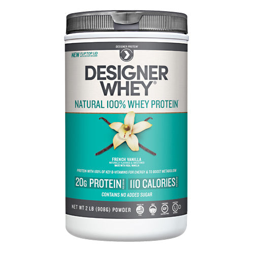 Designer Whey, Designer Whey Protein, French Vanilla 2 lb