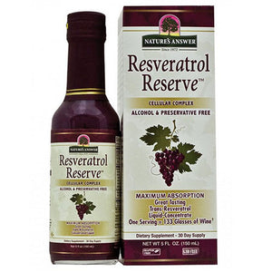 Nature's Answer, Resveratrol Reserve Liquid, 5 oz