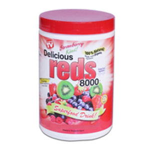 Greens World Inc, Delicious Reds 8000, Fruit Punch 10.6 oz