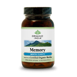 Organic India, Memory Formula, 90 Vcaps