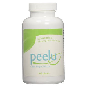 Peelu, Dental Chewing Gum, Spearmint 100 CT