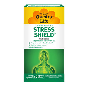Country Life, Stress Shield, 1000 mg, 60 Veg. Capsules