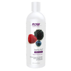 Now Foods, Natural Berry Full Shampoo, 16 oz