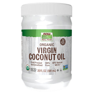 Now Foods, Organic Virgin Coconut Oil, 20 oz
