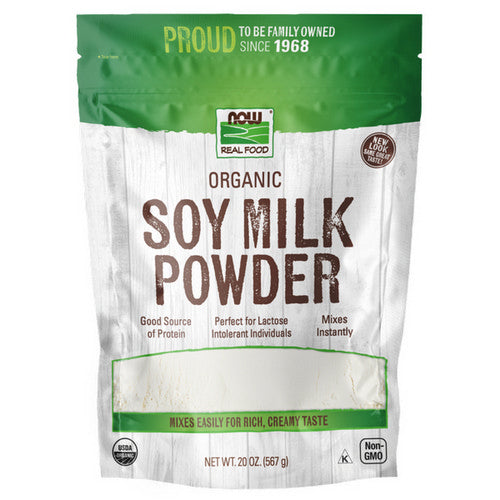 Now Foods, Organic Soy Milk Powder, 567g, 20 oz