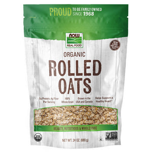 Now Foods, Oats Rolled Organic, 24 oz
