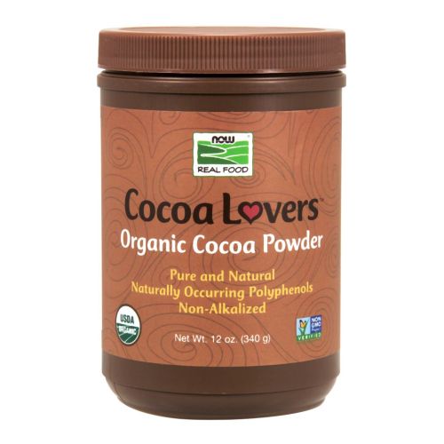 Now Foods, Cocoa Powder Certified Organic, 12 oz