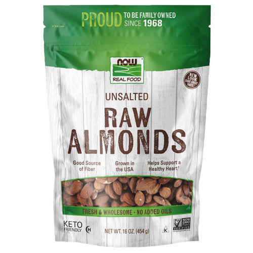 Now Foods, Raw Almonds, 1 lb