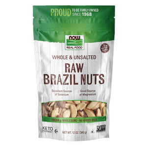 Now Foods, Brazil Nuts Raw, 12 oz