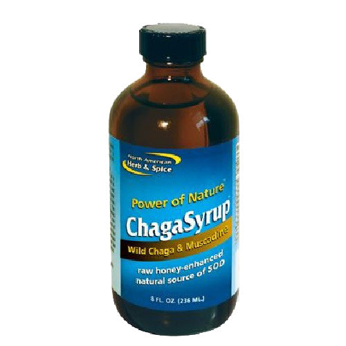 North American Herb & Spice, Chaga Syrup, 8 oz