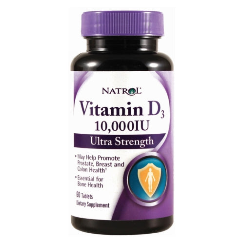 Natrol, Vitamin D3, 60 Tabs