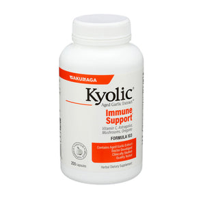 Kyolic, KYOLIC Aged Garlic Extract Immune formula 103, 200 caps