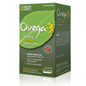 Ovega-3, Ovega-3  DHA EPA Vegetarian, 60 Softgels