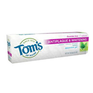 Tom's Of Maine, Natural Toothpaste Antiplaque & Whitening, Spearmint 4.7 oz