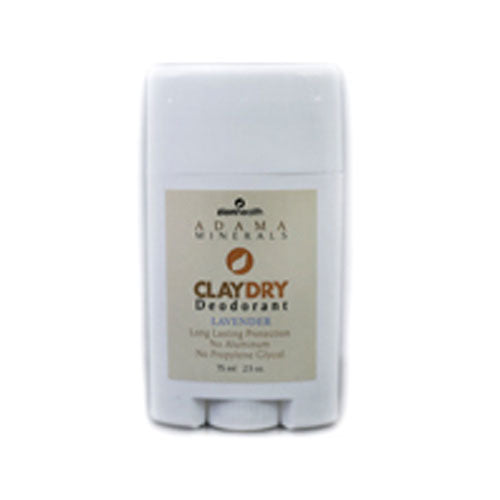 Zion Health, Clay Dry Deodorant, Lavender 2.5 oz