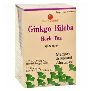 Health King, Ginkgo Biloba Herb Tea, 20 bag