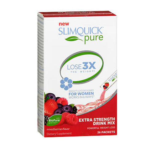 Slimquick, Ultra Mixed Berry, 26 Packets
