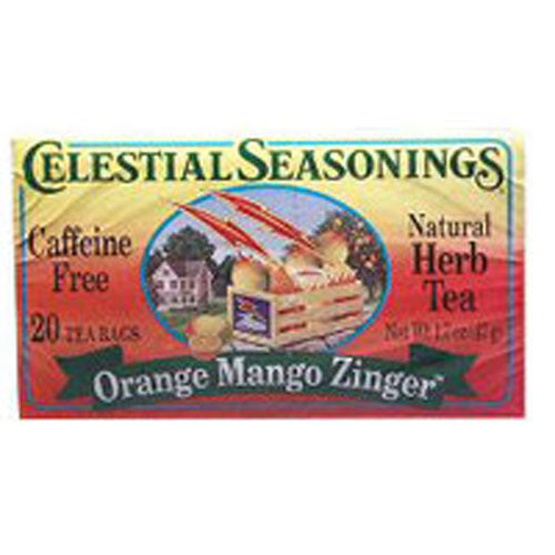 Celestial Seasonings, Tangerine Orange Zinger Herb Tea, 20 bags