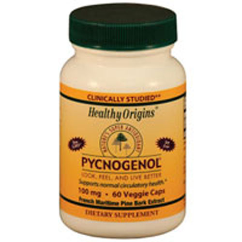 Healthy Origins, Pycogonal Vegetarian Capsules, 100 mg, 60 Veg Caps
