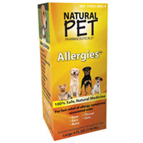 King Bio Natural Medicines, Natural Pet Allergies For Canines, 4 oz