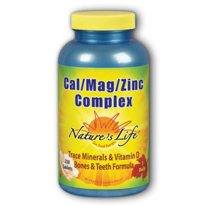 Nature's Life, Cal-Mag-Zinc, 1000/600/15 mg, 250 tabs