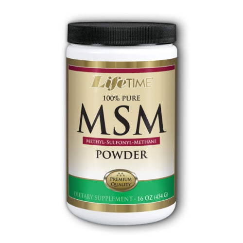 Life Time Nutritional Specialties, 100% Pure MSM, 2500 mg, Unflavoured powder 16 oz