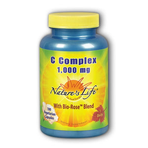 Nature's Life, Vitamin C, 1000 mg, 100 vcaps