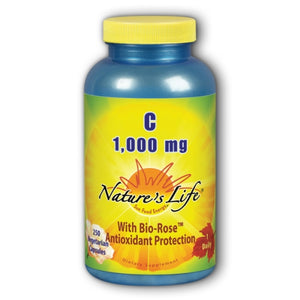 Nature's Life, Vitamin C, 1000 mg, 250 vcaps