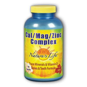 Nature's Life, Cal-Mag-Zinc, 1000/600/15 mg, 360 caps