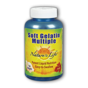 Nature's Life, Soft Gelatin Multiple, 120 softgels